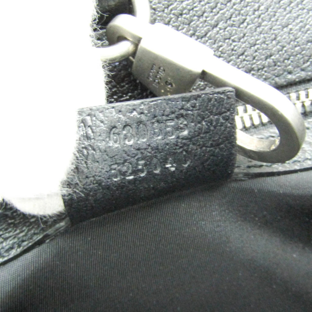 GUCCI Authentic Black Leather Shoulder Bag - Picture 9 of 11